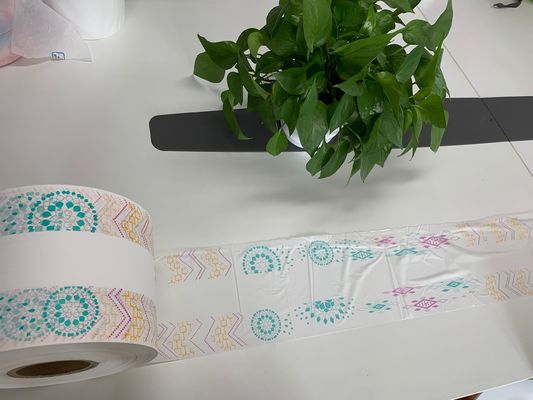 Film Sanitasi Film Polietilen Bernapas 20GSM 300mm Untuk Popok Bayi