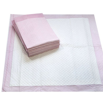 60X60 3 Ply Konvensional Disposable Pet Parents Bantalan Kencing Anjing yang Dapat Dicuci