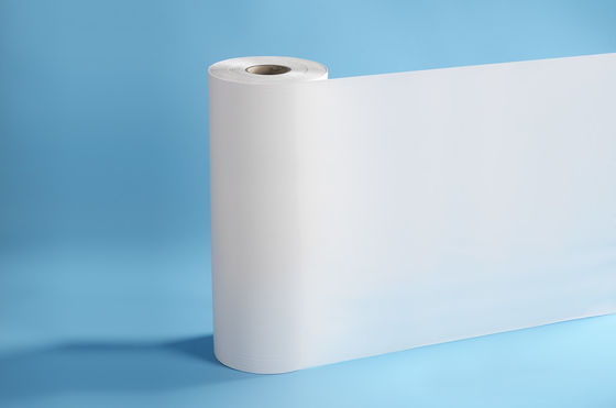 Level 3 Kedap Film Pelindung Transparan PE PP Non Woven Blue Tape Untuk Perlindungan Coverall