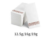 12.5g Serbet Makan Malam Kertas Serbet 19g Serbet Linen Sekali Pakai