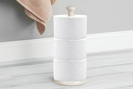 Bambu Pulp Kayu Standar 45mm Kertas Toilet Inti 105mm Handuk Gulung Dapur