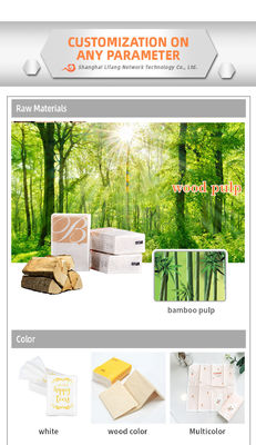42mm 3 Ply Ultra Lembut Kertas Toilet Biodegradable Pulp Kayu