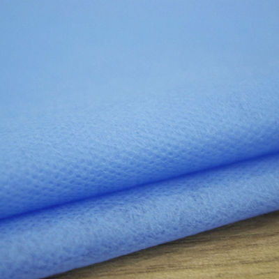 Hot Air Embossing Hydrophilic Nonwoven Fabric Ladies Lembar Atas Pembalut Wanita Degradable
