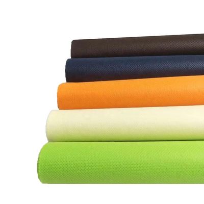 Polypropylene Spunbond 180gsm PP Kain Non Woven Roll Berwarna-warni