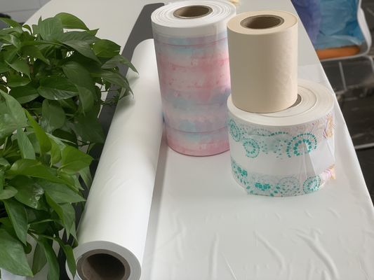 Film Tahan Air 20gsm PE Bernapas Film Lembar Belakang Popok 40gsm